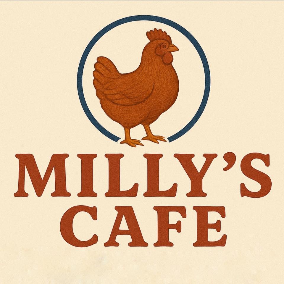 Milly's Cafe restaurant on US Highway 90 in DeFuniak Springs, Florida