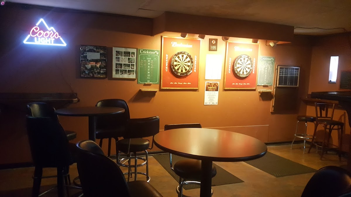 Interior of Papa Joe's Hideaway pub in downtown Fort Walton Beach