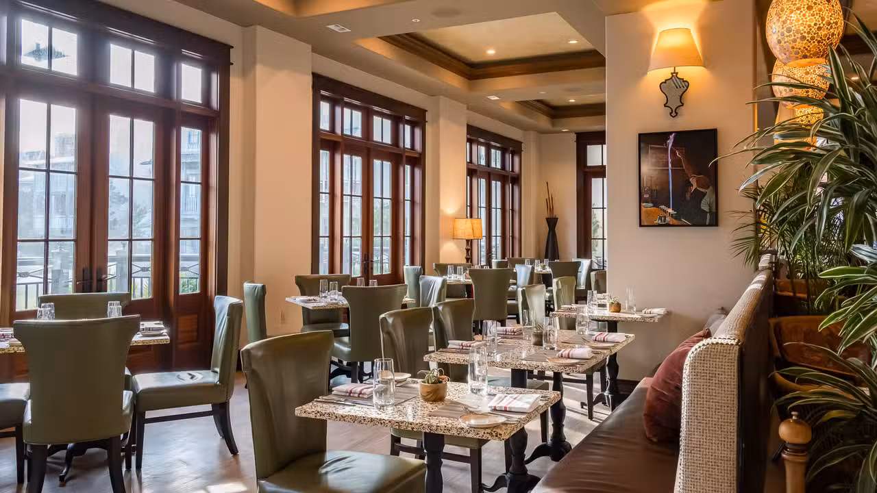 Restaurant interior photo of Havana Beach Bar & Grill in Rosemary Beach