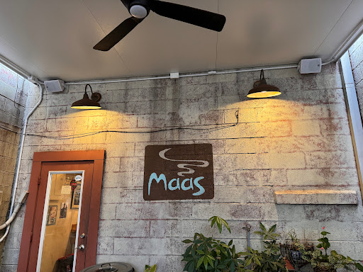 Maas Coffee Roasters storefront in downtown Fort Walton Beach's Historic District