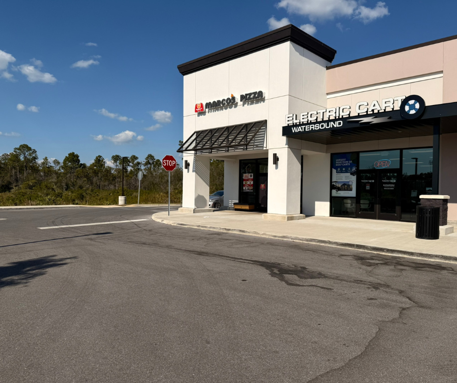 Marco's Pizza at WaterSound Town Center on 30A