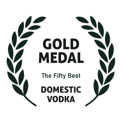 Gold medal, Domestic Vodka, The Fifty Best