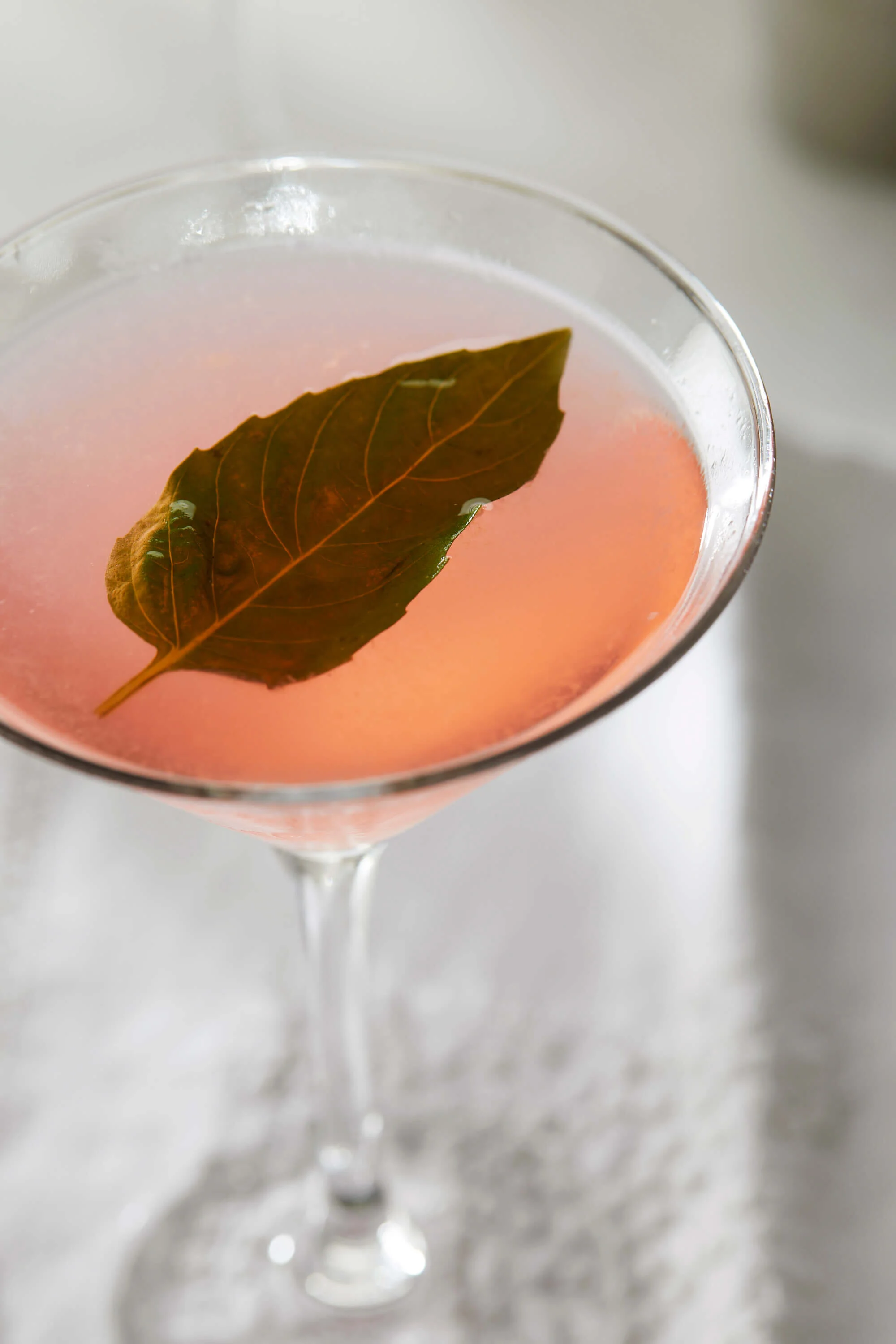 Specialty martini cocktail served at Cafe Thirty-A