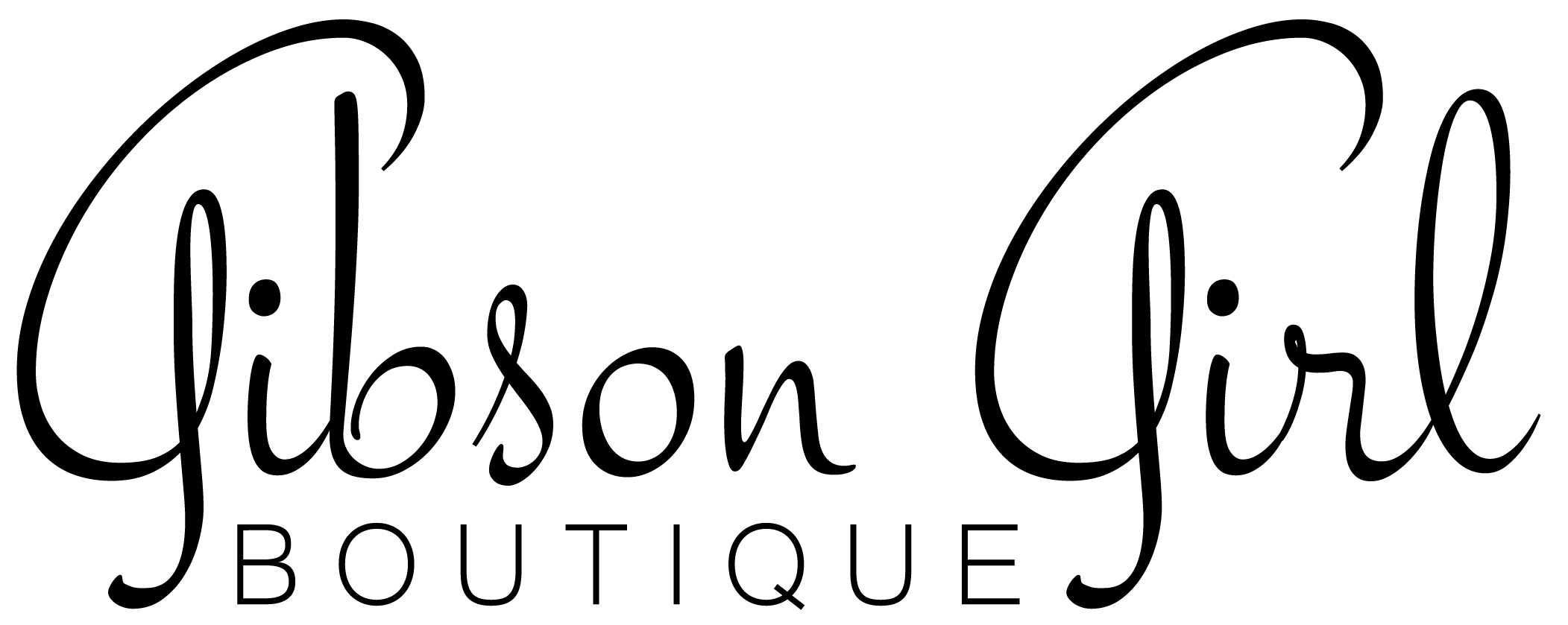 Gibson Girl boutique logo, Gulf Breeze, Florida