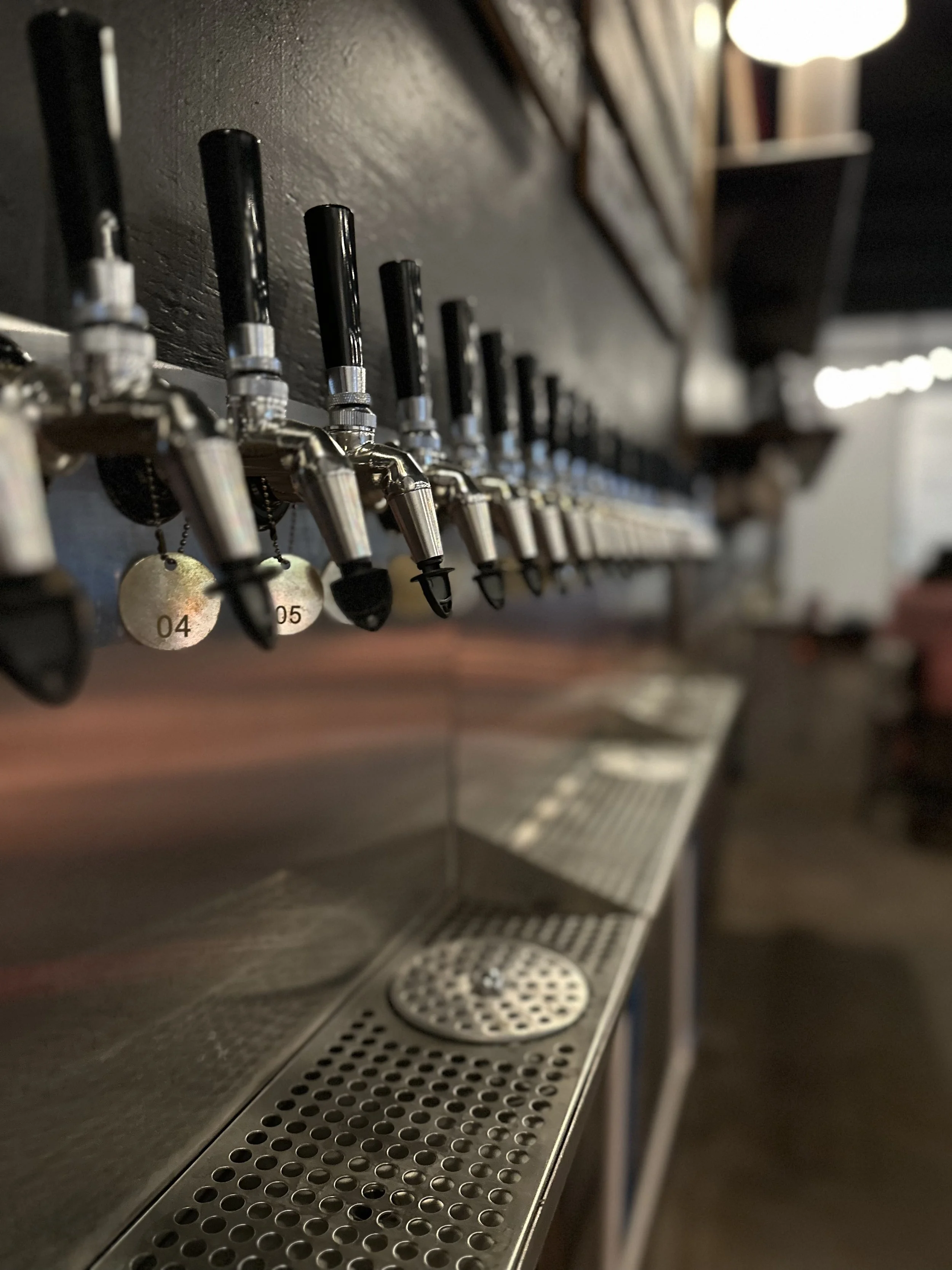 Inside the Lawless Coast Brewing taproom in Santa Rosa Beach