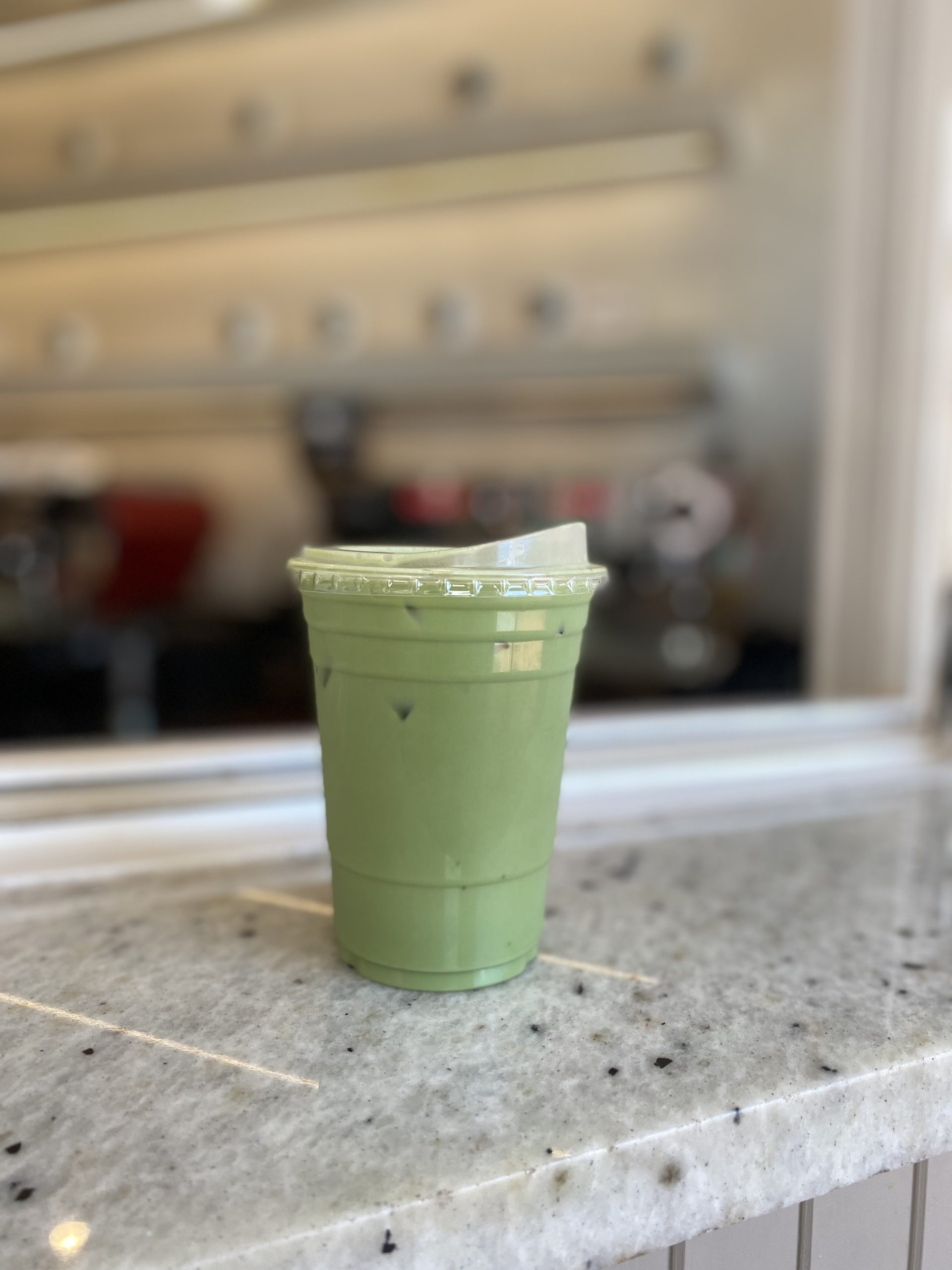3rd Cup's walk-up coffee window in Rosemary Beach's Barrett Square
