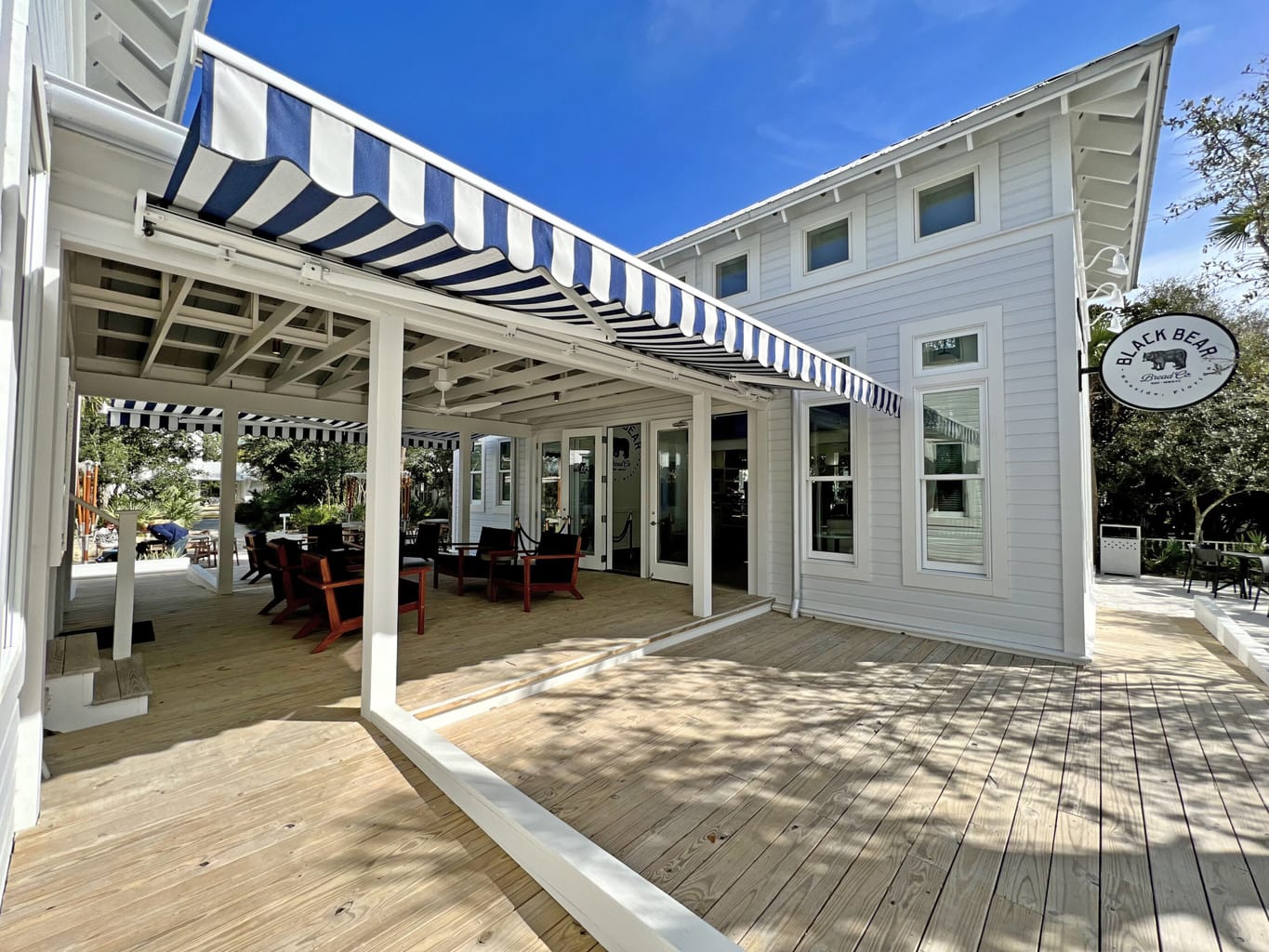 Fresh pastries and baked goods at Black Bear Bread Co in Seaside, Florida