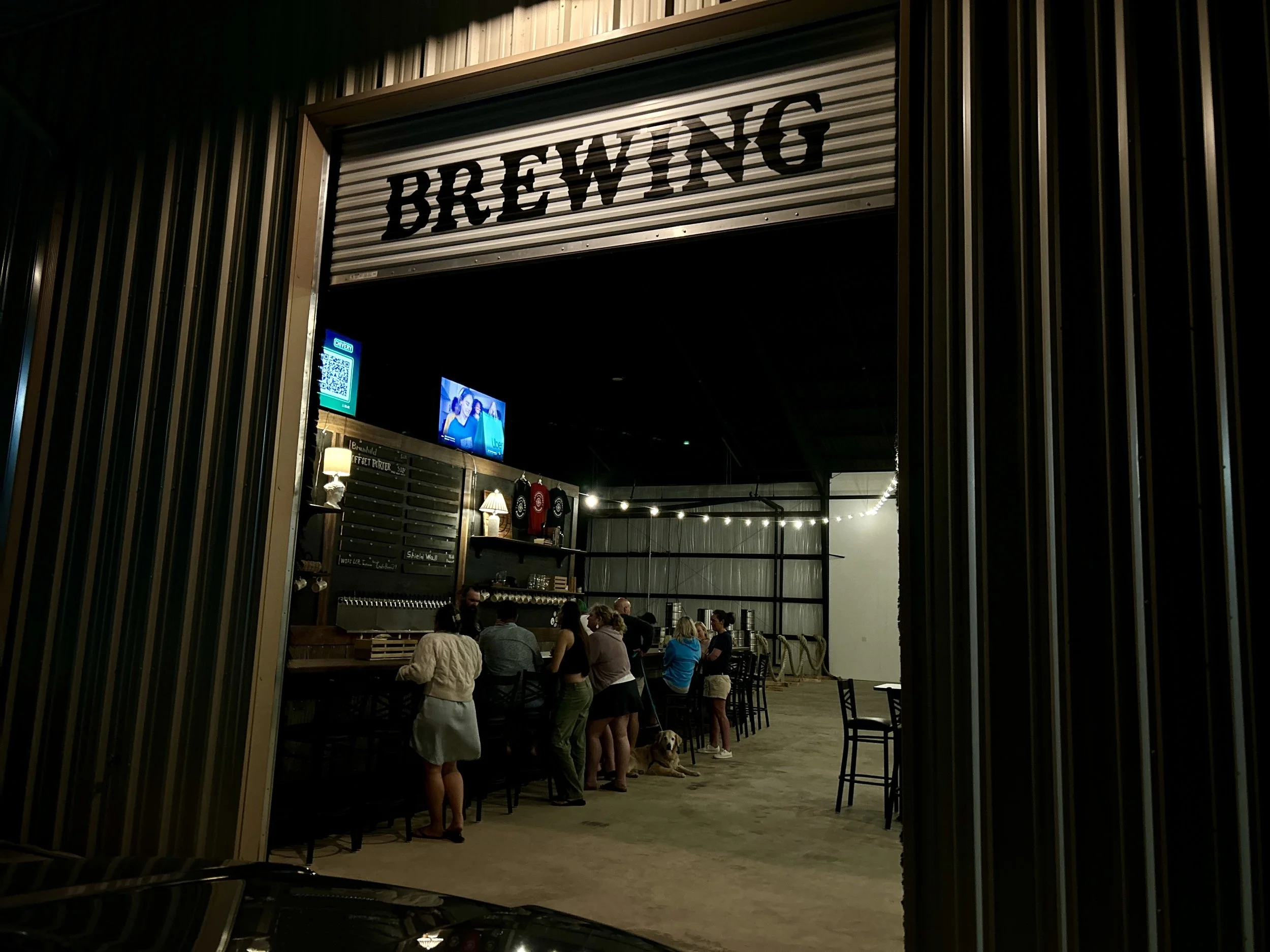 Inside Lawless Coast Brewing craft brewery in Santa Rosa Beach