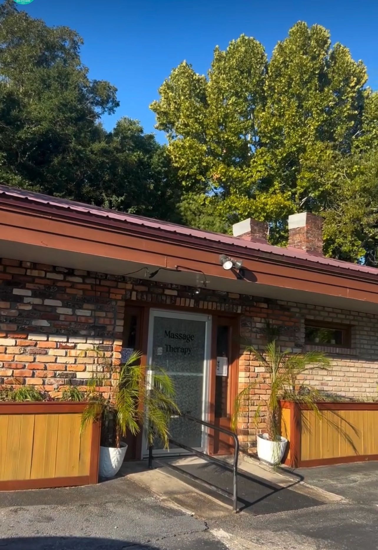Interior of Time to Be Present Wellness studio on West Orange Avenue in DeFuniak Springs