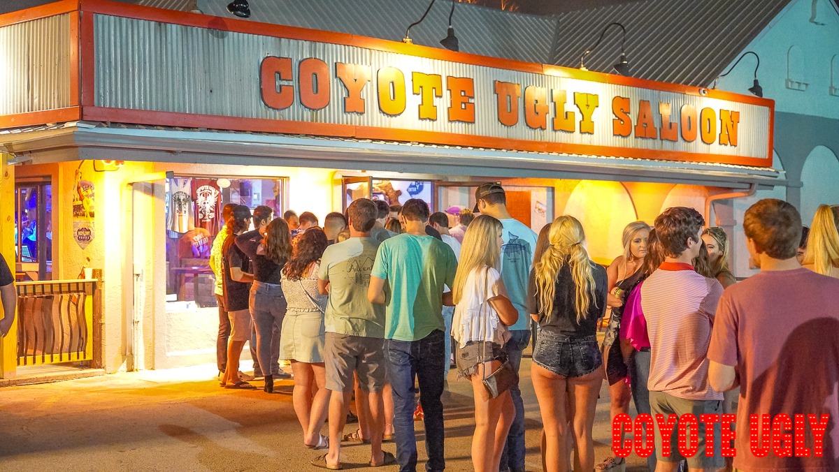 Coyote Ugly Saloon location on Front Beach Road in Panama City Beach