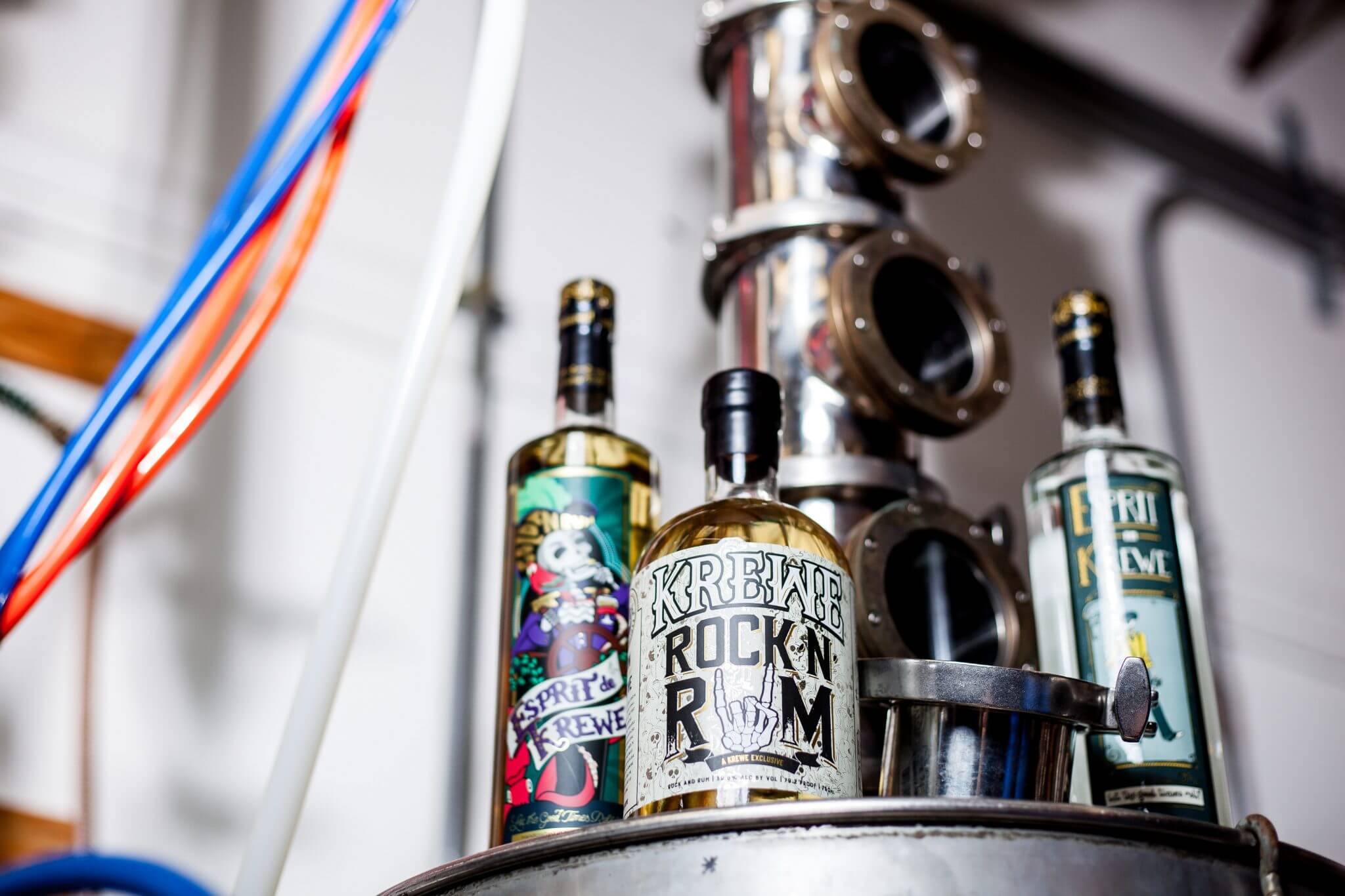 Tour and tasting room experience at Rollins Distillery in Gulf Breeze