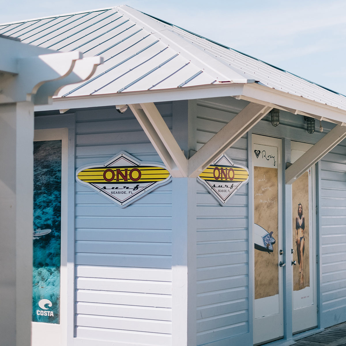 Beachfront in Seaside, Florida near 30A, close to Ono Surf Shop
