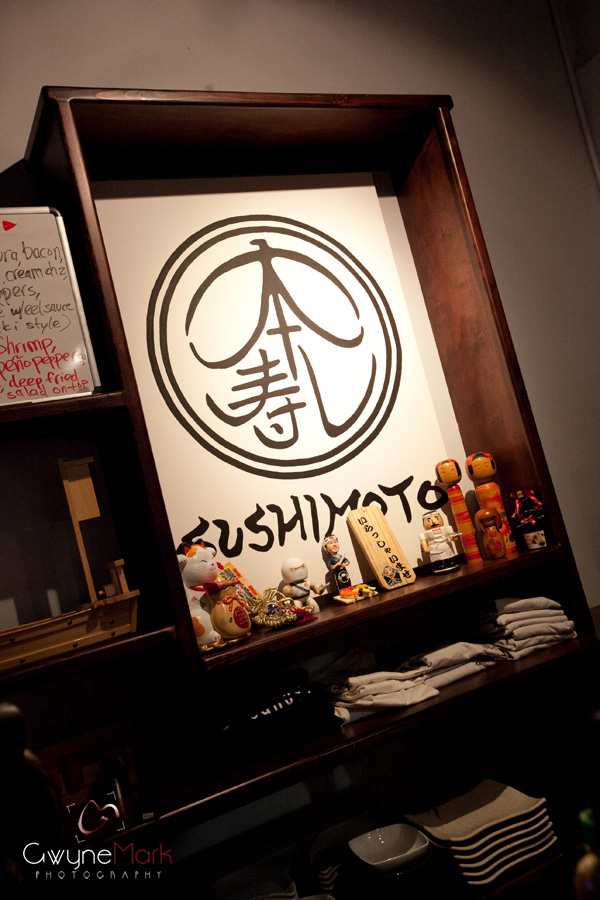 Specialty sushi roll at Sushimoto in Miramar Beach, Florida