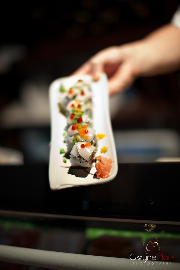 Dining room at Sushimoto in Miramar Beach, Florida