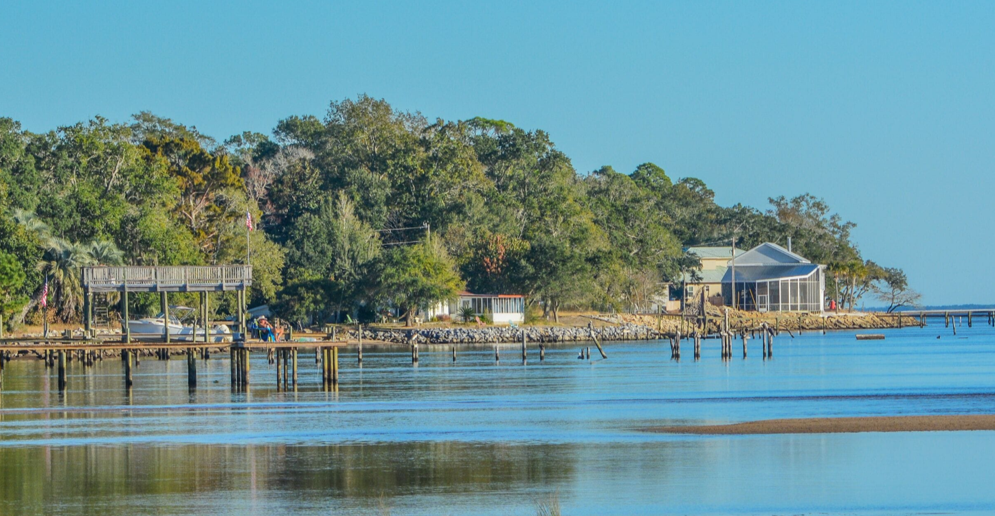 Waterfront view of Freeport on Choctawhatchee Bay