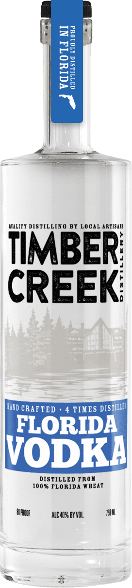 Timber Creek Distillery Florida vodka bottle