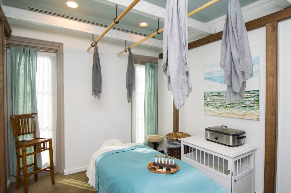 Treatment room at InnSpa at WaterColor Inn and Resort