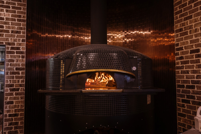 Wood-fired pizza from Pazzo Italiano in Santa Rosa Beach