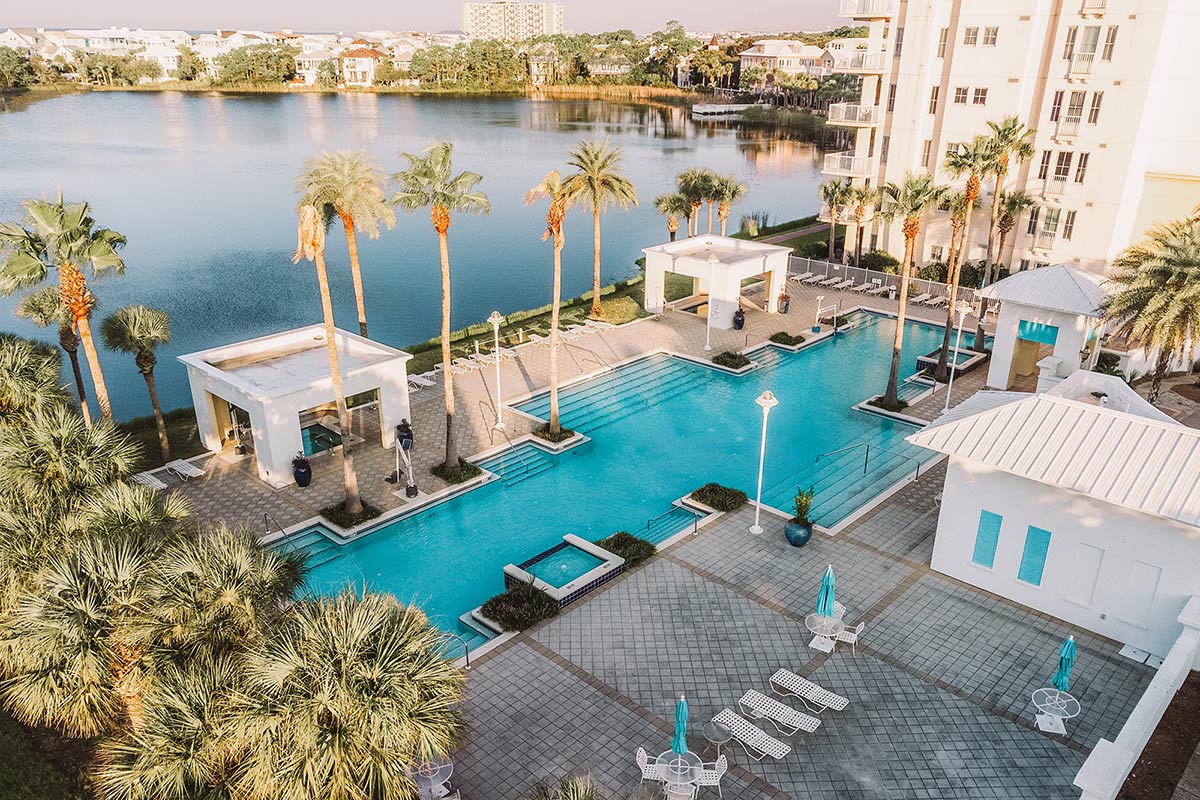 Community pool amenity at Carillon Beach Resort Inn