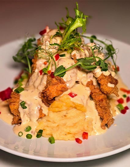 Cajun and Creole dish served at Big Easy PCB in Panama City Beach