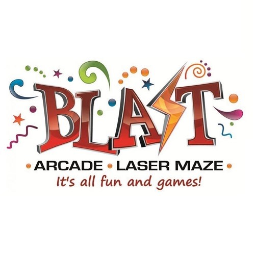 Blast Arcade and Laser Maze logo
