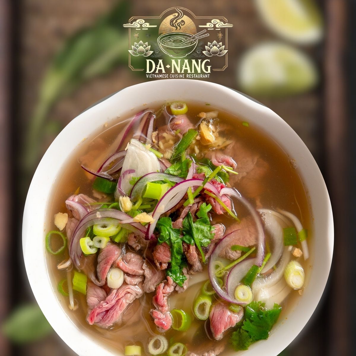Signature Vietnamese dish served at Da Nang Vietnamese Cuisine in Mary Esther