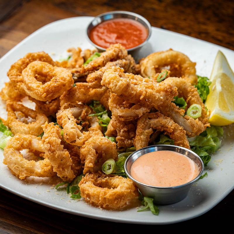 Seafood plate from The Fishing Hole restaurant group's official website photo gallery