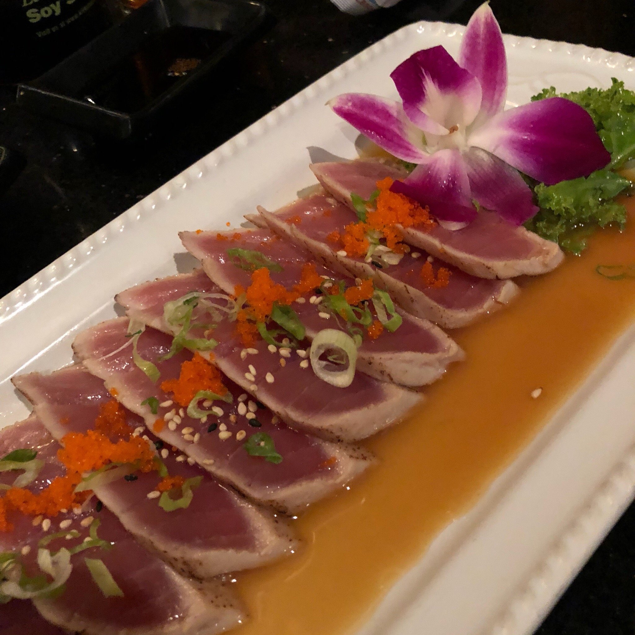 Sushi rolls served at Shan Kishi Japanese Hibachi in Gulf Breeze