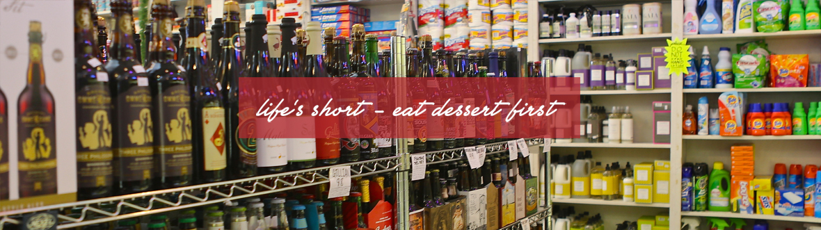 Prepared foods and grocery shelves inside Modica Market in Seaside