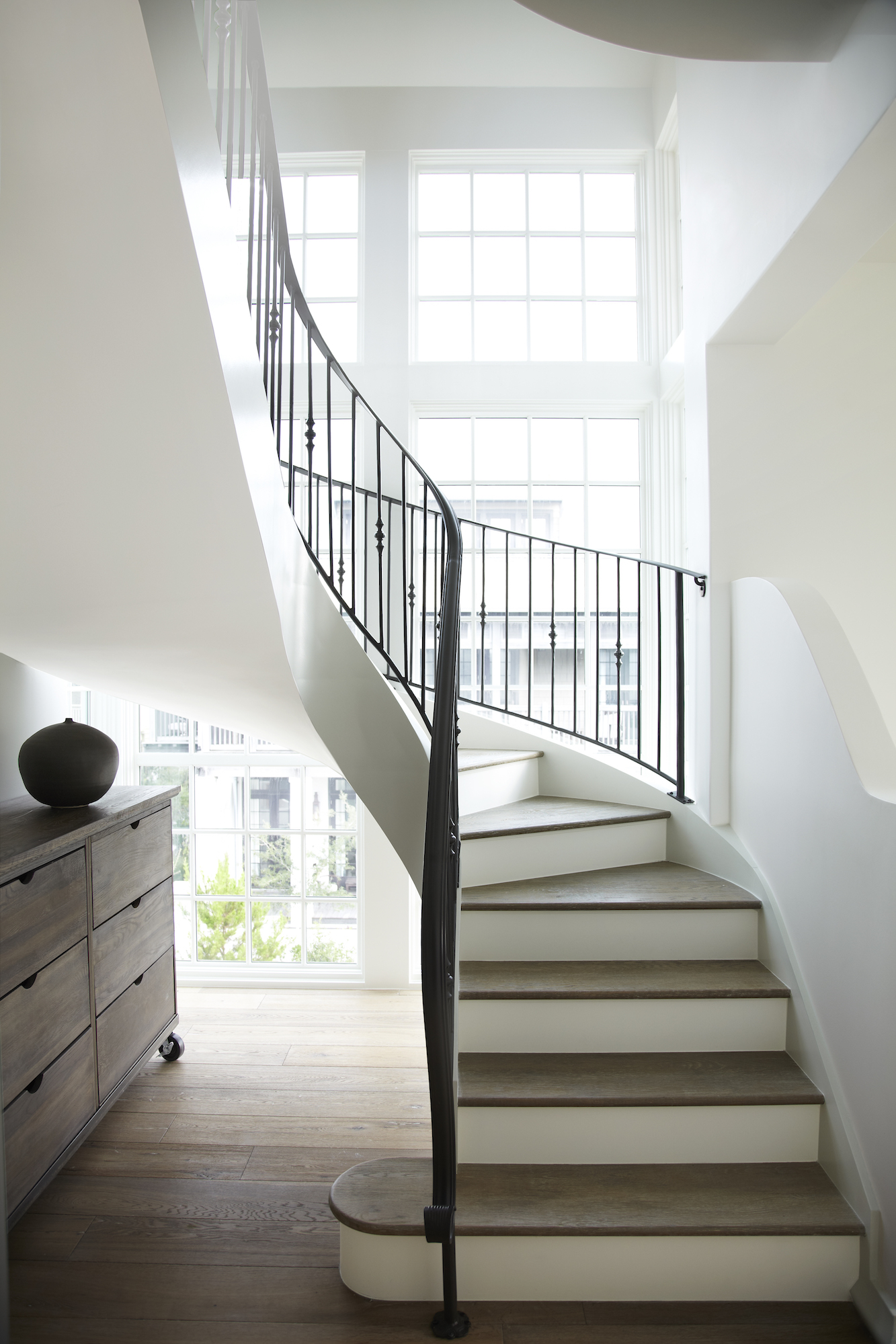 Interior design vignette featuring upholstery and home accents from Tracery Interiors