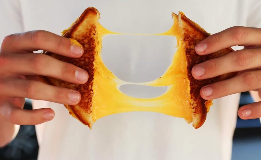 Grilled cheese sandwich served at The Meltdown on 30A