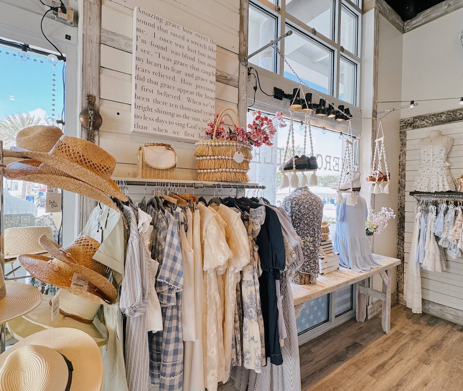 Mercantile boutique on Seaside's Central Square