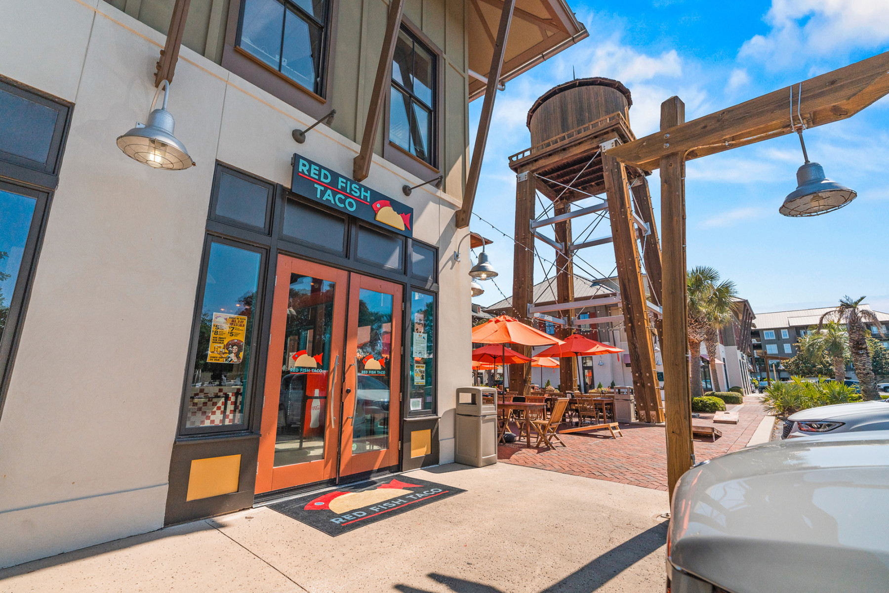 Tacos and Mexican dishes served at Red Fish Taco in Blue Mountain Beach