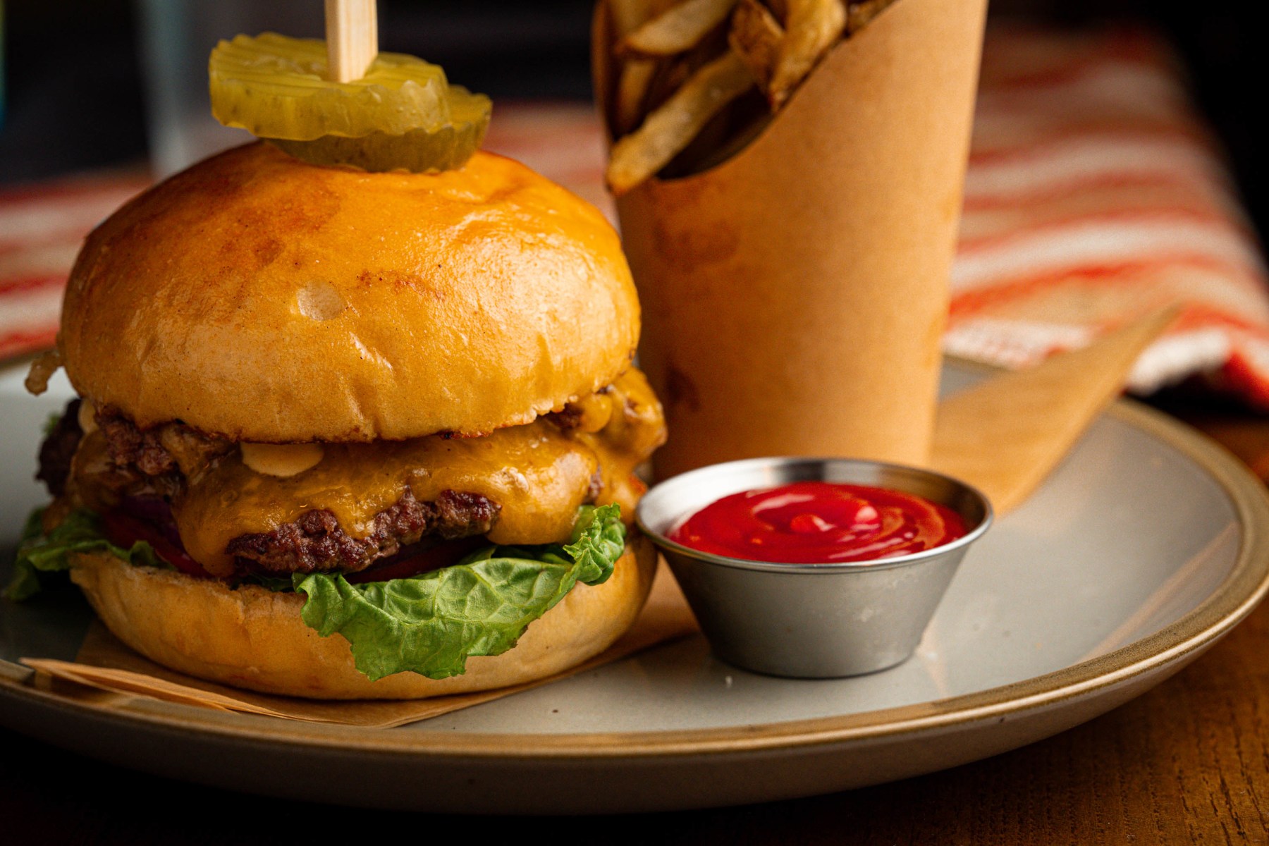 Seasonal Southern-inspired dish served at The Wild Olive in downtown Crestview