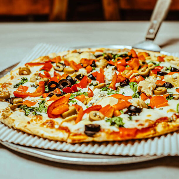 Brick-oven pizza at Ali's Bistro in Fort Walton Beach