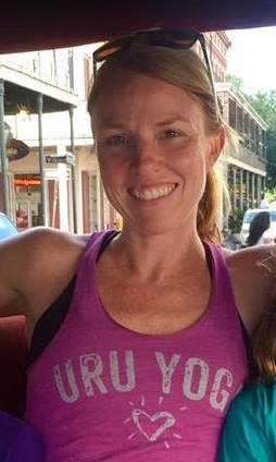 Kerry Whiteley, co-founder of URU Yoga, pictured on the studio's official website