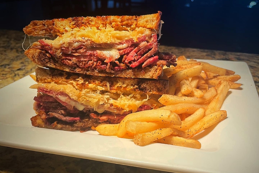 Reuben sandwich at The Local's Eatery in Niceville