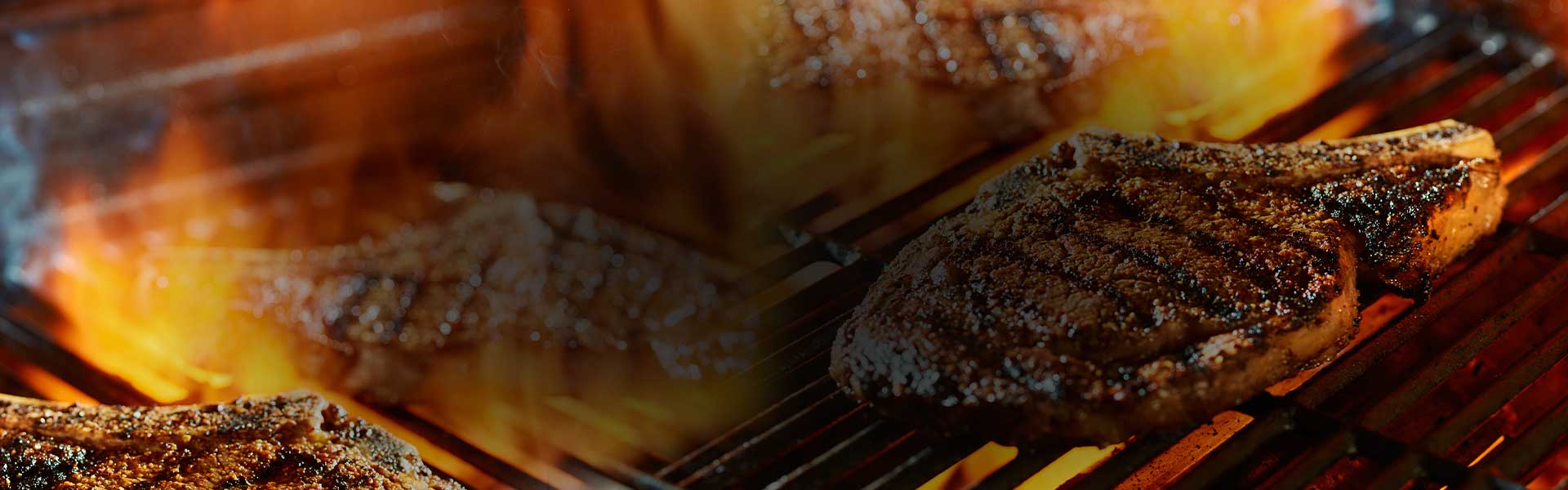 Open-flame grilled steak served at Samuel's Roadhouse in Crestview