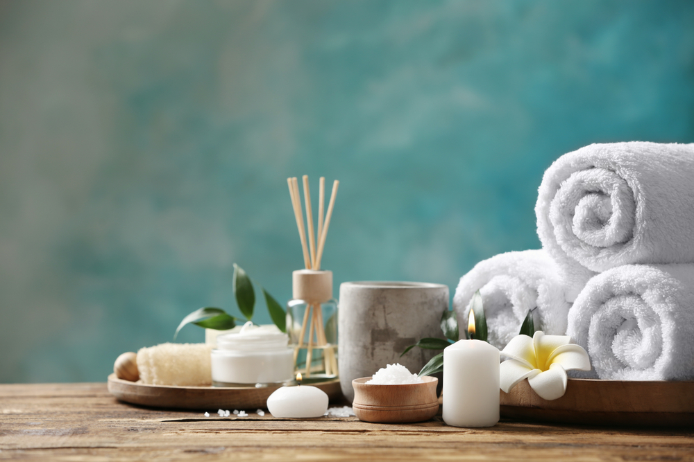 Spa massage and wellness treatment imagery from Tranquility Day Spa's website