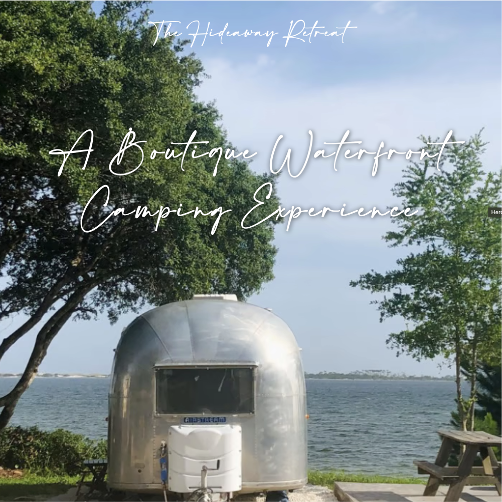 The Hideaway Retreat waterfront campground on the Santa Rosa Sound in Navarre