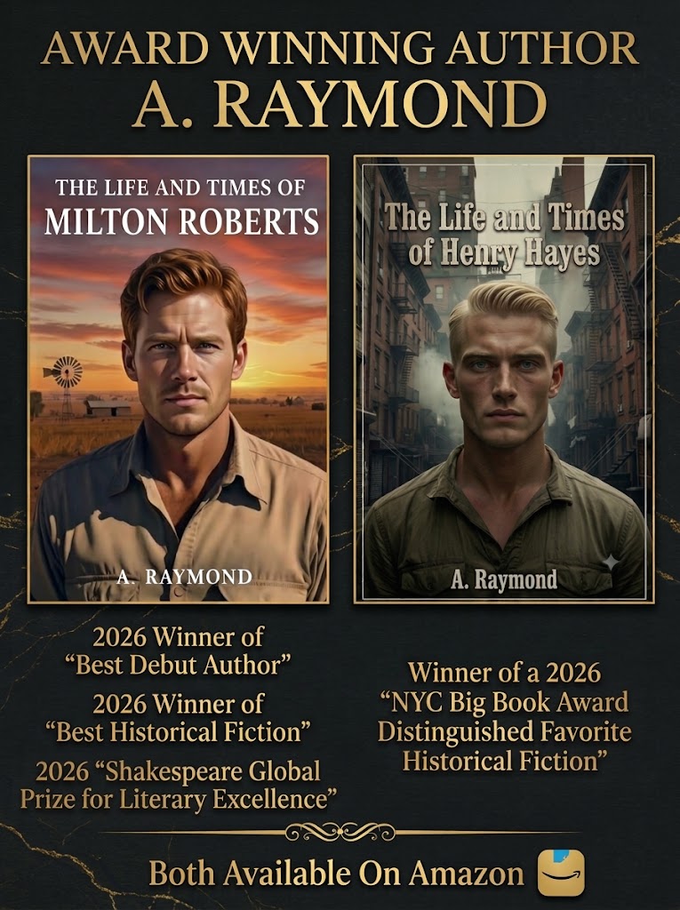 A. Raymond: Local Award Winning Author Author