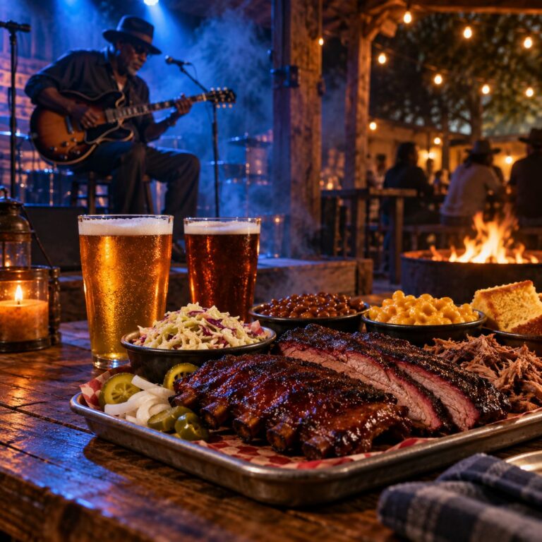 Ribs, beer and live music at Blues, Brews & BBQ