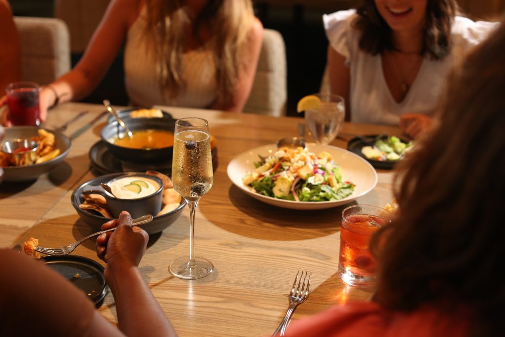 Shared plates at Salt Pensacola Beach