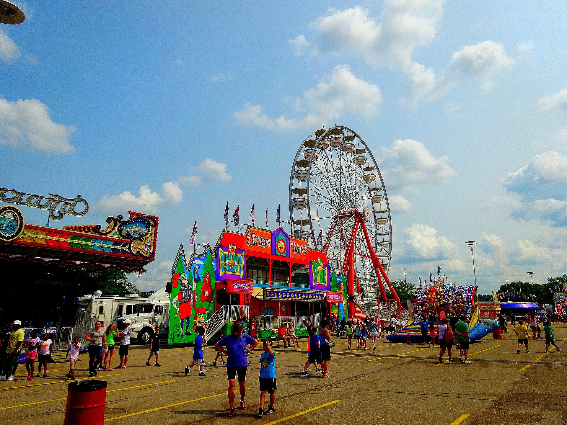 Northwest Florida Fair - fair midway
