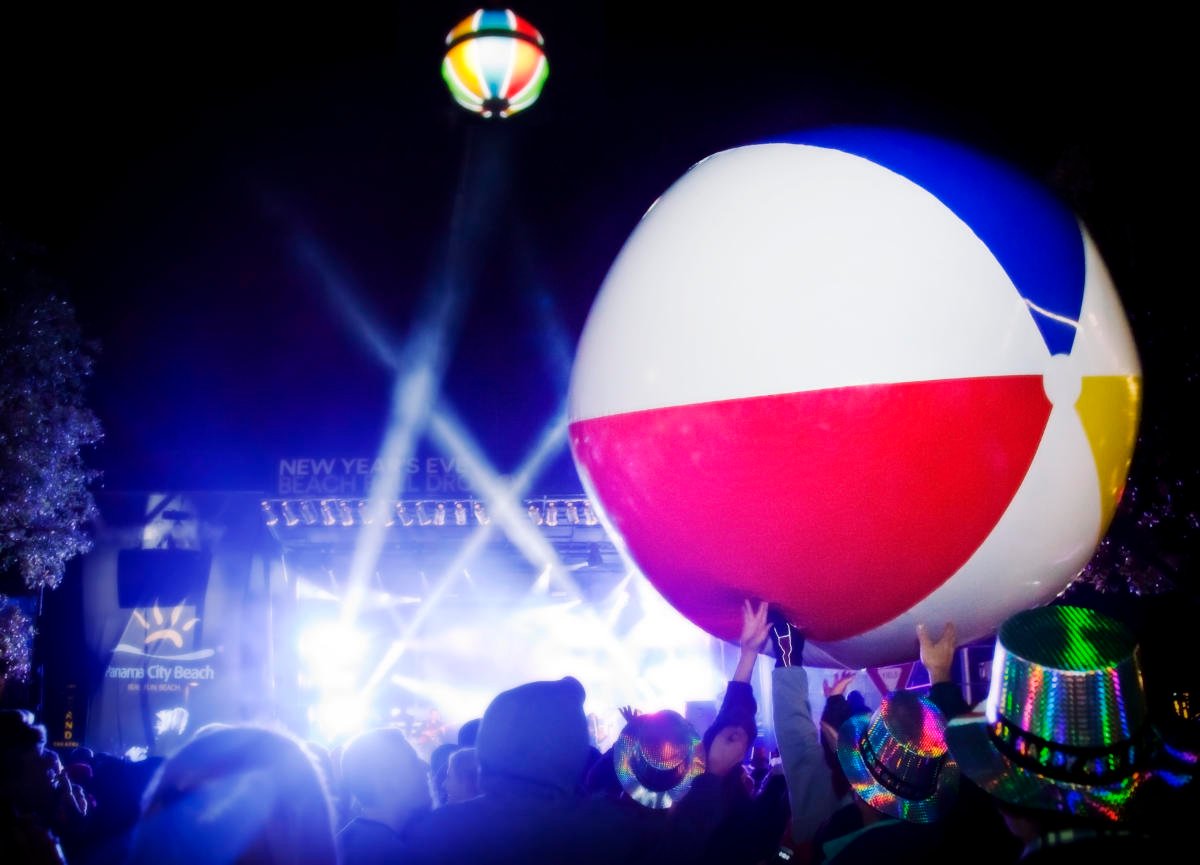 New Year's Eve Beach Ball Drop