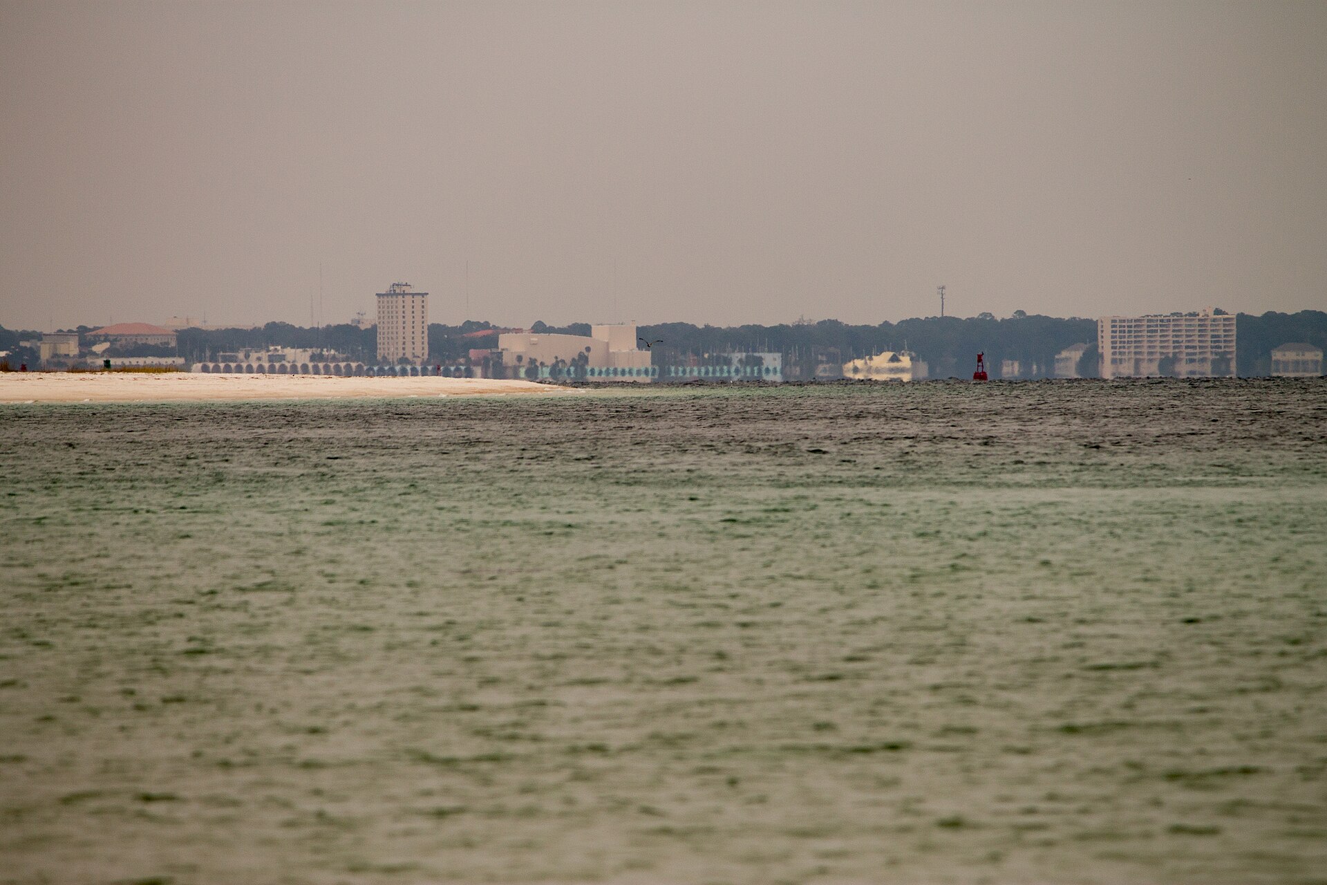 View across St. Andrews Bay in Panama City