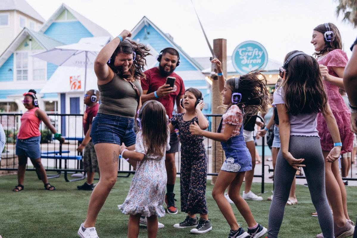 Silent Disco & Fireworks at HarborWalk Village